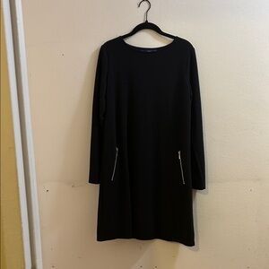 Apt. 9 Black Long Sleeve Dress*